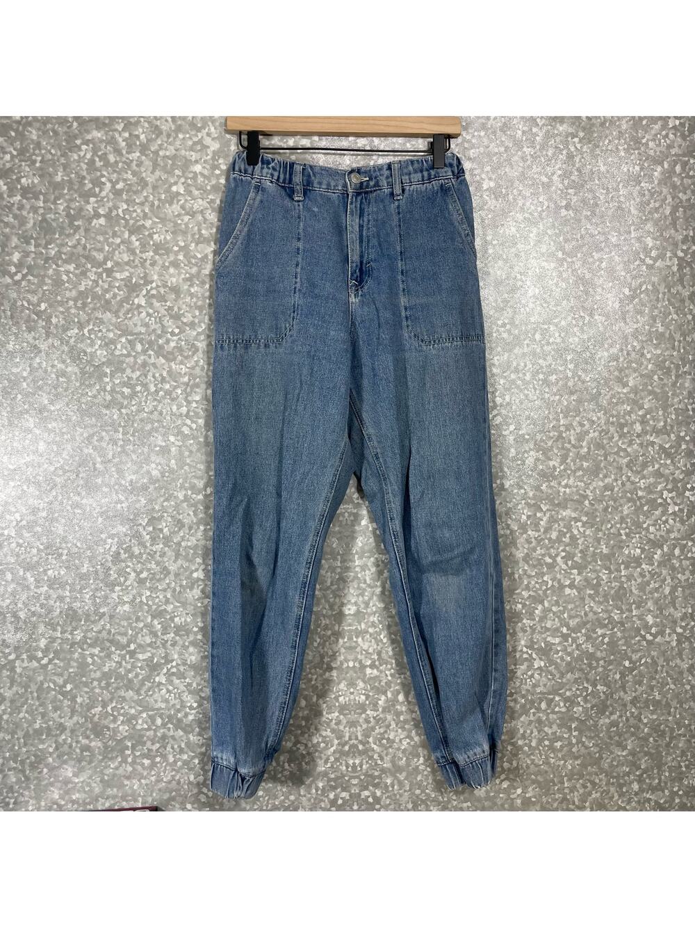 HH Jeans Women's Retro 1980's Style Jogger Jeans - Size Medium - Elastic Waist